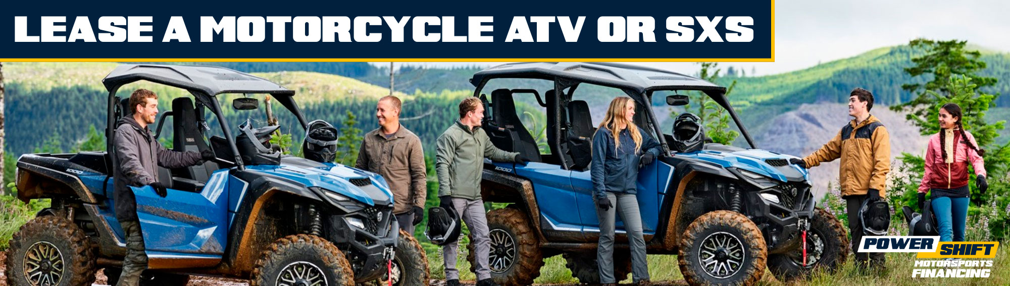 Lease a Motorcycle ATV or SXS